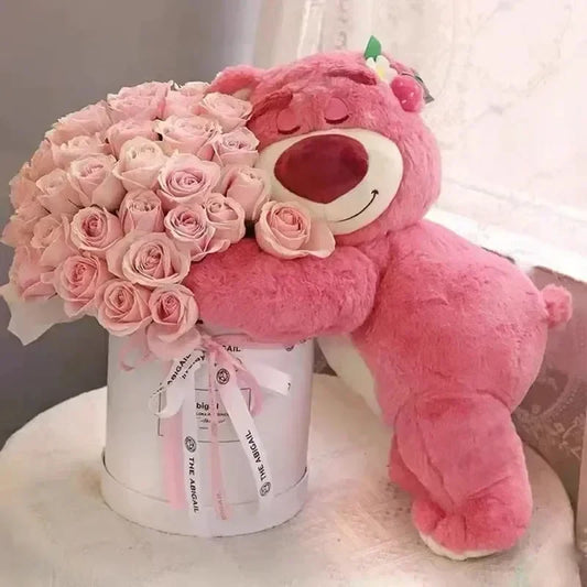 Orso Fragola Lotso - Morbidezza e Dolcezza