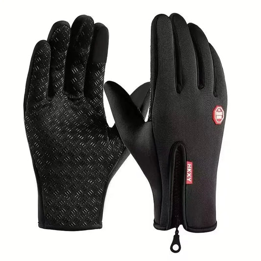 Touch Screen Cycling Gloves - Warmth and Grip 