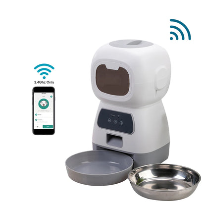 Comedero Automático SmartPet 3.5L - Cuidado Inteligente para Tu Amigo de 4 Patas 